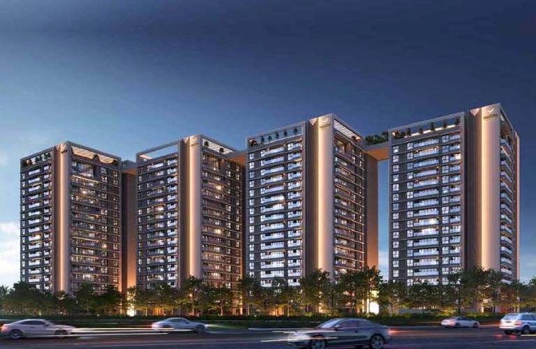 Falcon Tatva 3 BHK Flat with servant under construction at Dumduma, Bhubaneswar